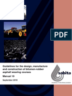 Guidelines for designing and constructing bitumen-rubber asphalt