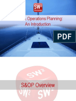 Sales & Operations Planning: An Introduction Sales & Operations Planning: An Introduction