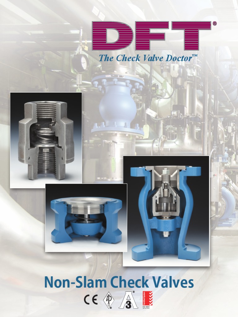 NonSlam Check Valve (Water Hammer) PDF Valve Stainless Steel