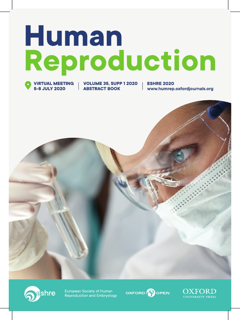 Humrep35 Suppl1 Eshre 2020 V4 Pdf In Vitro Fertilisation Puberty