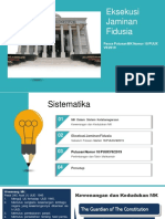 Presentasi Putusan MK Terkait Sita Jaminan Fidusia PDF