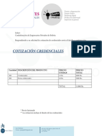 Cotizacion Credencial Con Factura