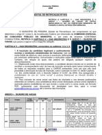Edital de Retificação N 001 PDF