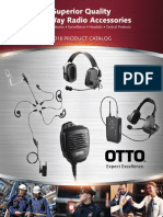 Superior Quality Two-Way Radio Accessories: 2018 Product Catalog