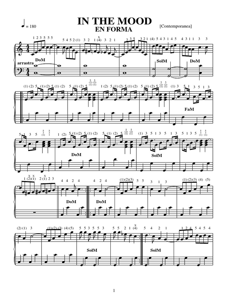 Musical Notation Patterns | PDF