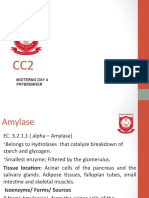 10 Amylase, Lipase, Gamma Glutamyl Transferase, Glucose-6-Phosphate Dehydrogenase, Cholinesterase and 5-Nucleotidase