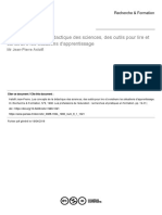 Les Concepts de La Didactique Des Sciences, Des Outils Pour Lire Et PDF