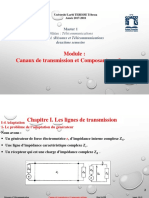 Chapitre 1 Partie 5 Les Lignes de Transmission Complet