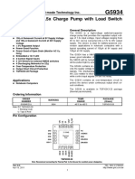 High Voltage 1.5x Charge Pump With Load Switch Controller: Global Mixed-Mode Technology Inc