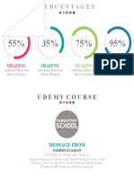 Slide 05 Percentage Diagram Slide by PowerPoint School Udemy
