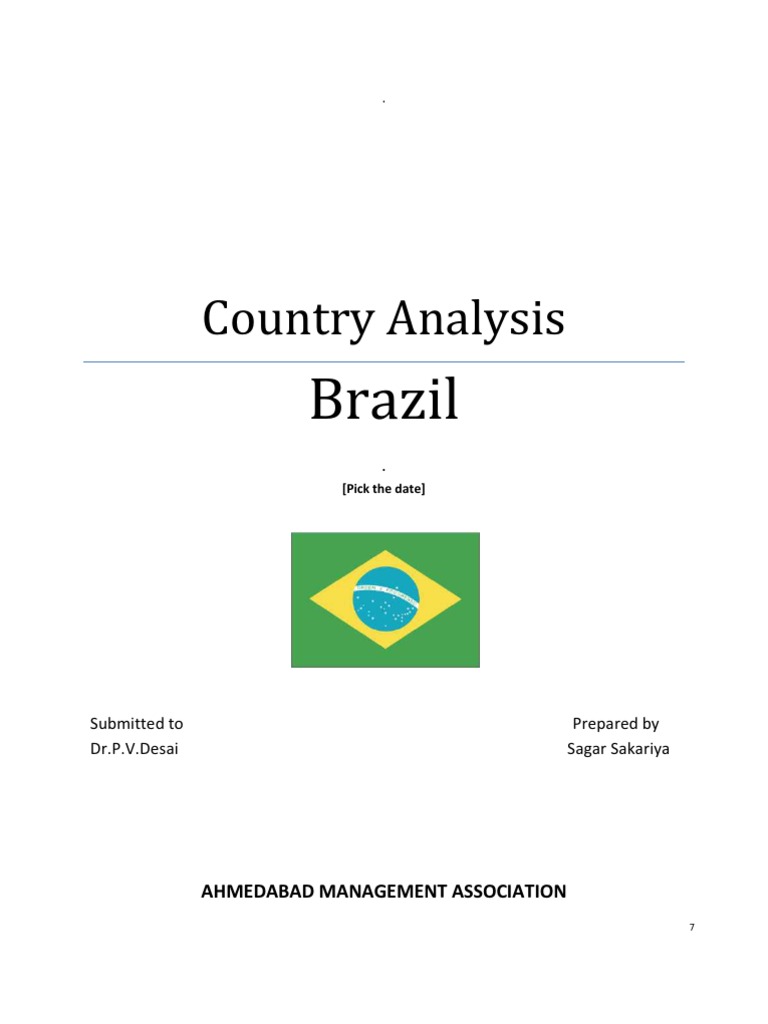 Country Analysis Brazil | PDF