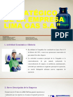 Plan Estratégico de La Empresa Lima Gas S