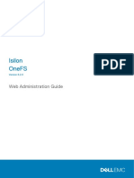 ISILON ONE FS Web Administration Guide
