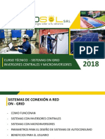 Curso - Sistemas On-Grid Off-Grid