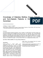 Knowledge - Diabetes - Mellitus (1) - Dikonversi