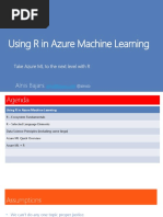 Using R in Azure ML