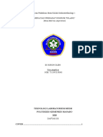 Laporan Praktikum Mata Kuliah Sitohistoteknologi 1 "Pembuatan Preparat Sumsum Tulang" (Bone Marrow Aspiration)