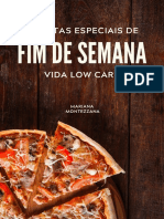 Receitas especiais low carb para o fim de semana