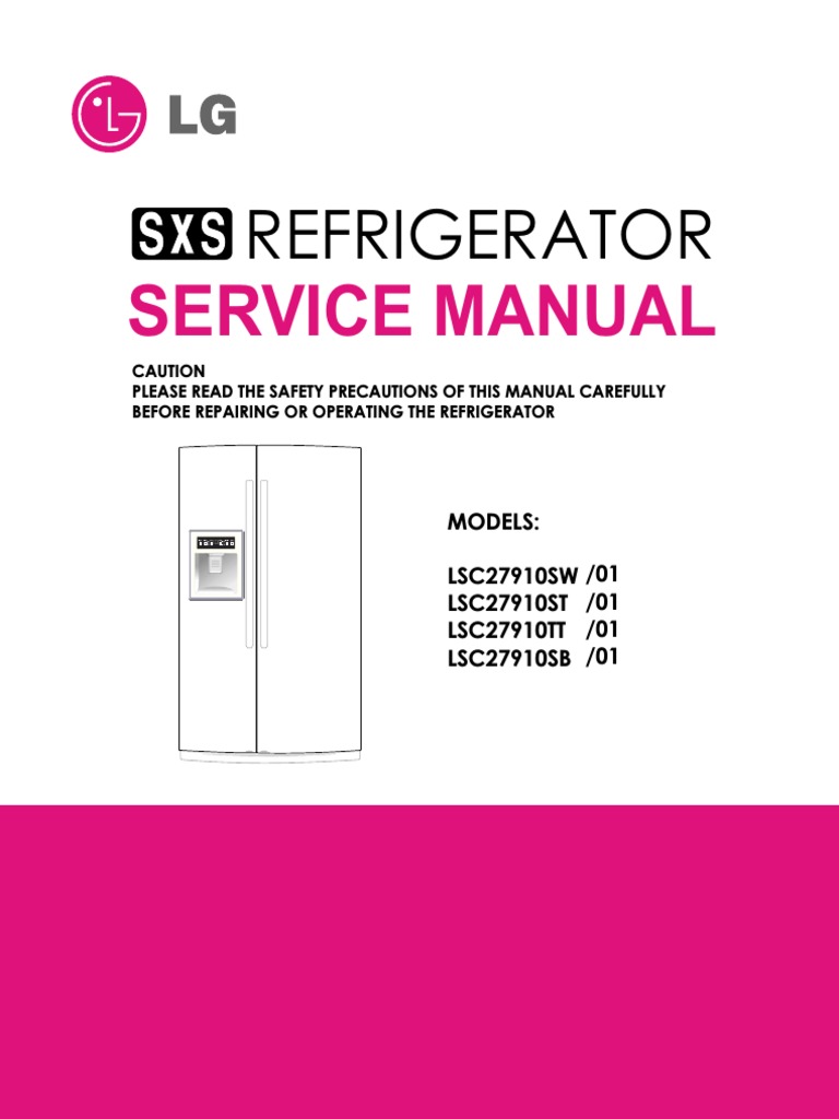 Refrigerator: Service Manual | PDF | Refrigerator | Frost