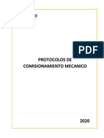 40 INDICE 3 - Protocolos de Comisionamiento Mecanico.