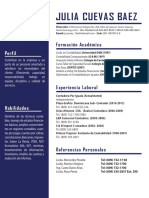 Curriculum Julia Cuevas Baez 2019 PDF