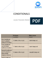 Conditionals: Ulda Toloza Pavez