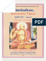 Rukminisa Vijaya. Part 1 (1st Sarga) PDF