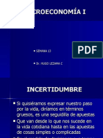Semana 13 Incertidumbre