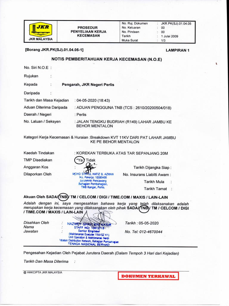 Form Jkr Noe Pdf Pdf