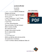 New Testament Song Lyrics by Phil Joel: Album: Deliberatekids2