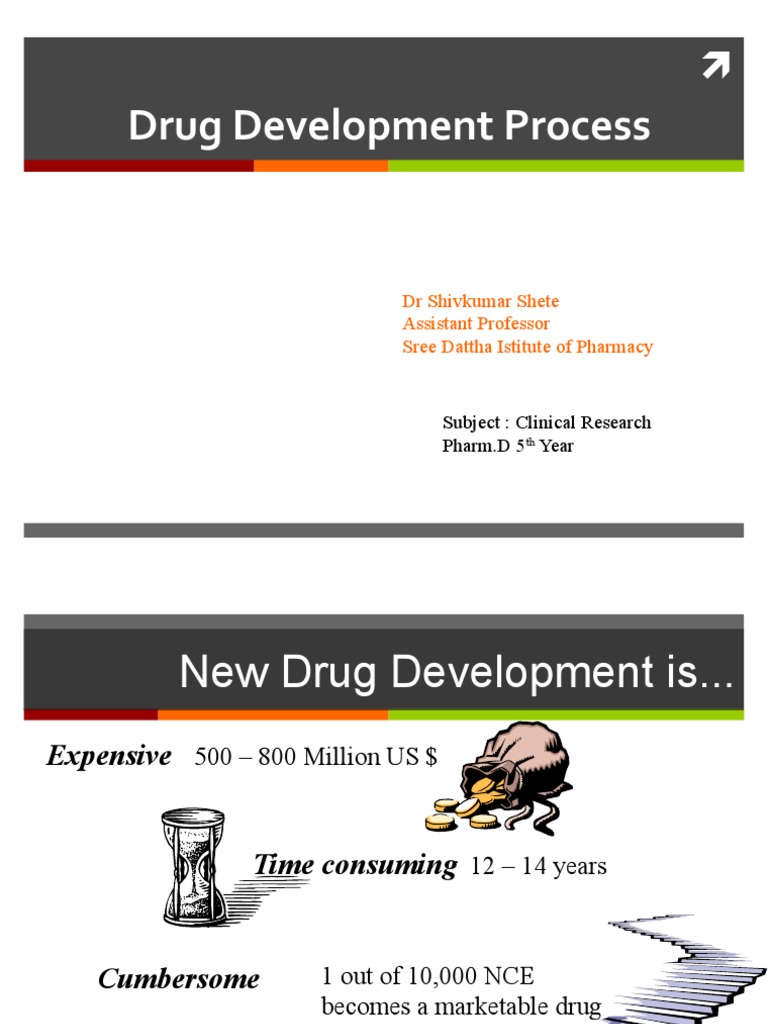Drug Development Process | PDF | Phases Of Clinical Research | Drug ...