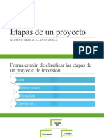 Etapas de Un Proyecto - FEP 2