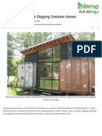 The Ultimate Guide To Shipping Container Homes - For Sale, Cost, Plans & More