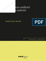 Inteligencia Artificial y Proceso Judicial by Jordi Nieva Fenoll PDF