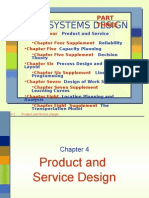 Chap 4 Product and Service Design