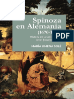 Spinoza en Alemania 1670-1789 - Maria Jimena Sole