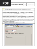 Automatic Payments
