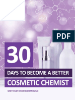30 Days to Become a Better Cosmetic Chemist First Edition