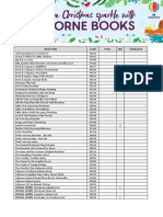 Book Title Code Price Qty Total Price
