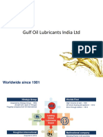 Gulf Oil Lubricants Introduction