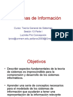 SESION 13 TGS - EPIS - 2020-I Sistemas - de - Informacion PARTE I