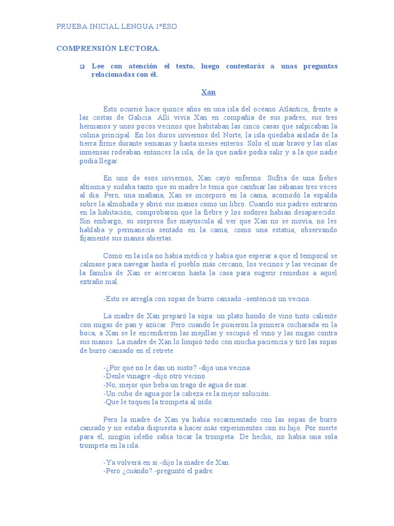 comprensi-n-lectora-y-ejercicios-de-1-eso-lengua-pdf-asunto