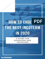 How To Choose The Best Incoterm IN 2020: A Guide For Exporters and Importers