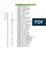 INVENTARIO COUPLING