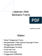 6 - Halaman Web Berbasis Frame