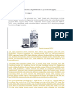 Kualifikasi Kinerja Instrument HPLC