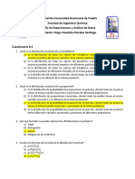 Distribución muestral medias análisis datos