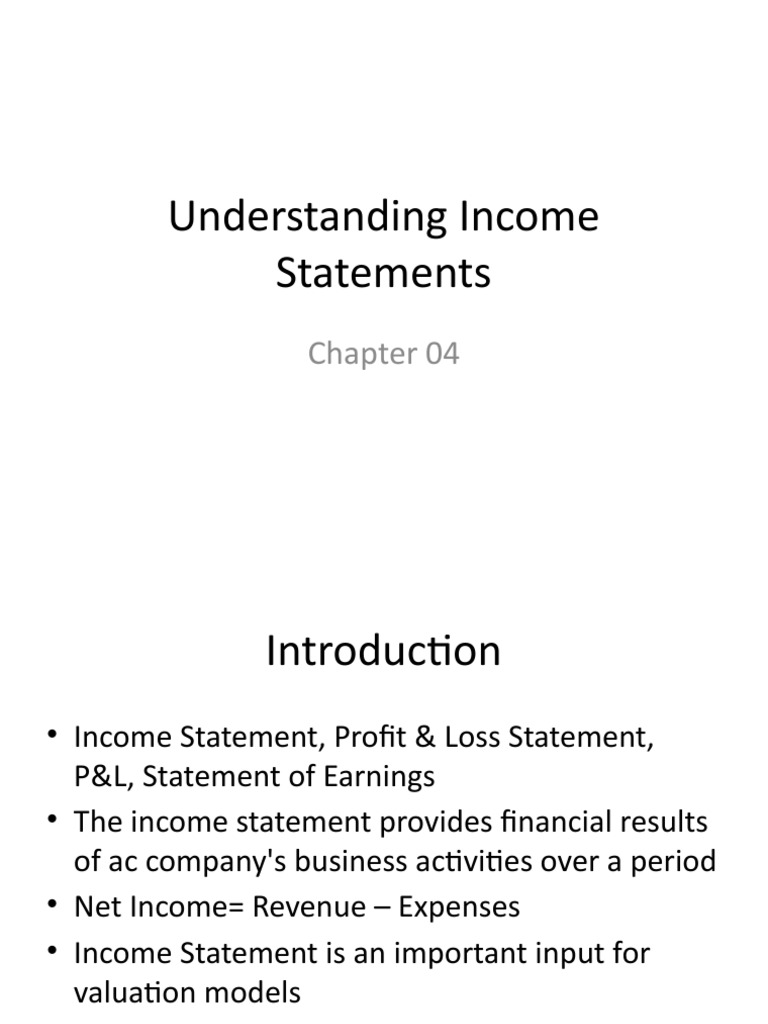 Income Statement Essentials Explained | PDF | Income Statement ...