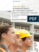 MGI Power of Parity - Executive Summary - September 2015 PDF