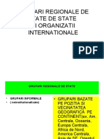 U - GRUPARI DE STATE SI ORGANIZATII INTERNATIONALE - PPT (1997-2003)